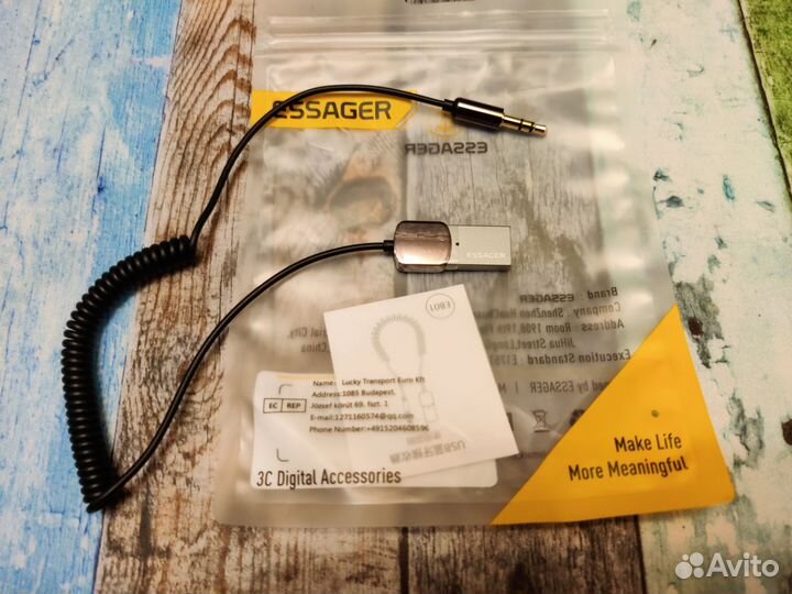 Bluetooth aux адаптер