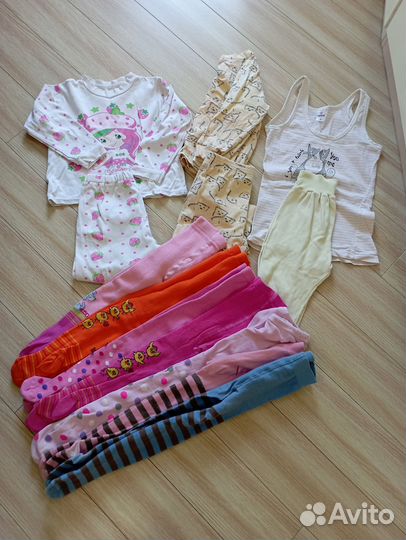 Пакет вещей на девочку 86-92-98р