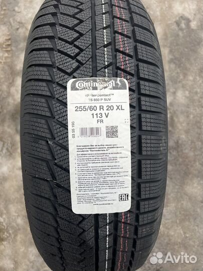 Continental ContiWinterContact TS 850P SUV 255/60 R20 113V