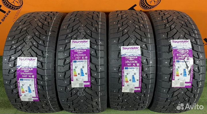 Tourador Ice Star TSW1 245/40 R20 и 275/35 R20 37U