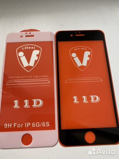 Защитные стекла на iPhone 6:6s