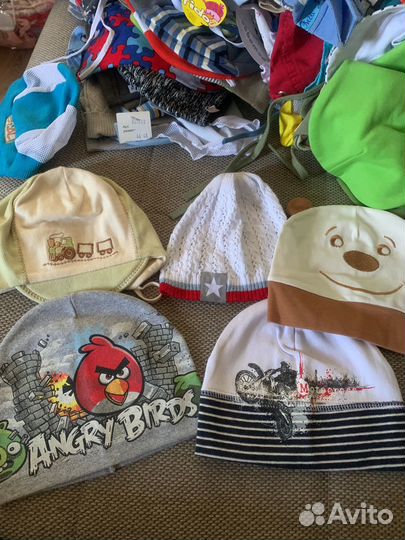 Шапочки летние доя мальчика