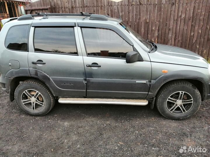 Пороги на ниву chevrolet