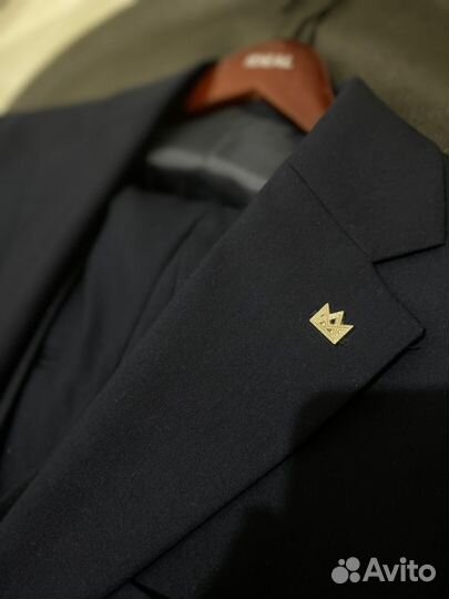 Темно-синий костюм kingsname