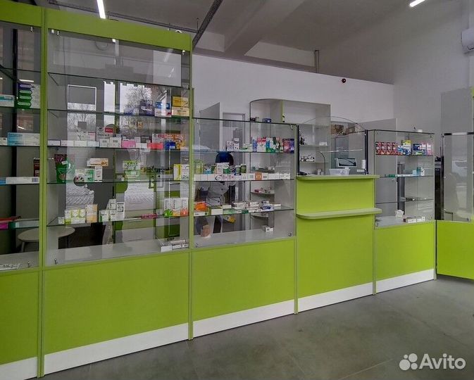 Аптечная витрина из лдсп