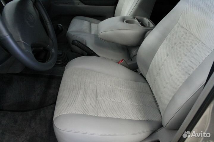 Новая экокожа на сиденья а/м Тойота Land Cruiser