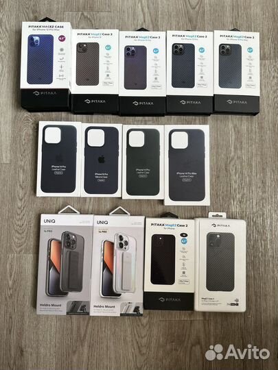 Новый Чехол pitaka и leather на iPhone 13