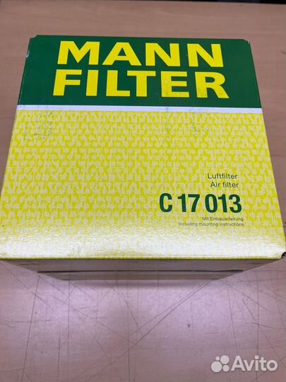 Воздушный фильтр C17013-mann mann-filter