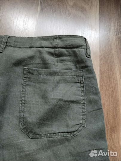 Шорты из льна