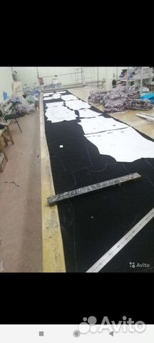 Раскрой ткани по лекалам