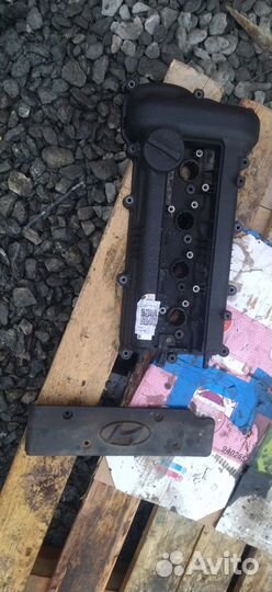 Крышка клапанная Hyundai Solaris Rio