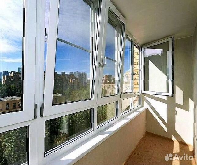Остекление лоджий