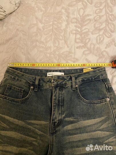 Джинсы широкие подростковые