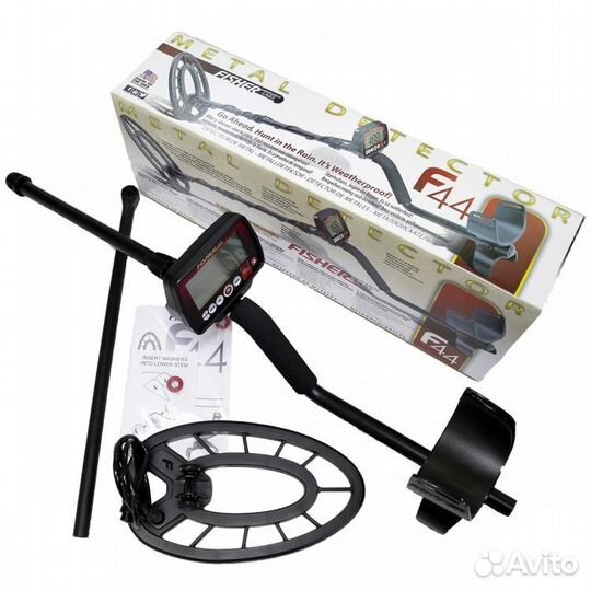 Металлоискатель Fisher F44 новый