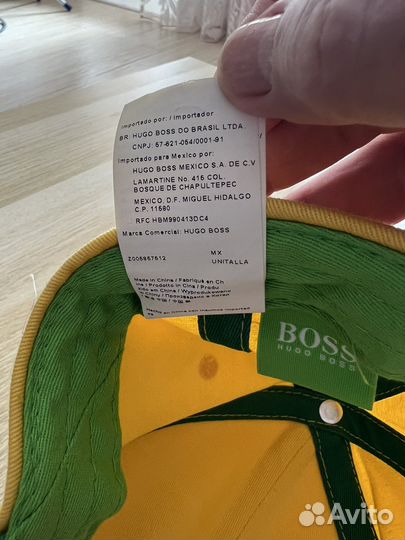 Бейсболка новая hugo boss (оригинал)