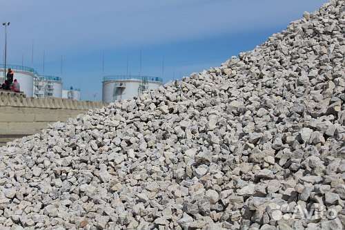 Щебень фр. 40-70 от 30 тонн