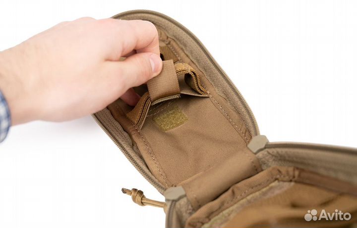 Утилитарный подсумок ниндзя узкий цвет мох