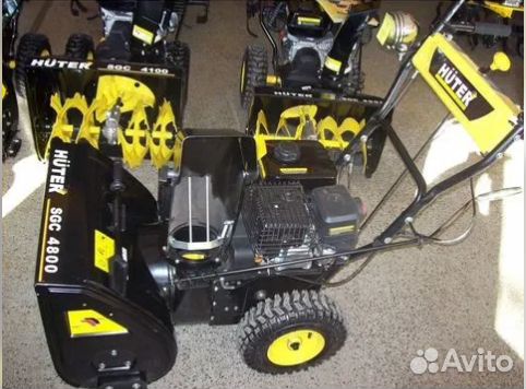 Снегоуборщик Huter SGC 4800E Витринный
