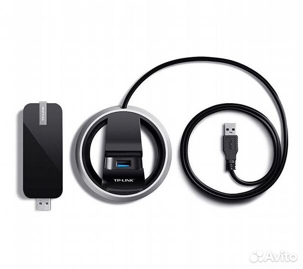 Wi-Fi адаптер TP-Link Archer T9UH, черный