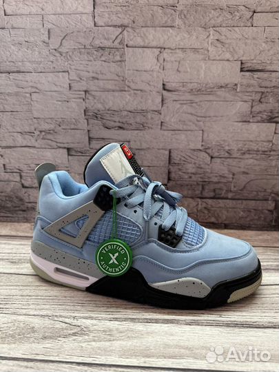 Кроссовки Nike air Jordan 4 retro university blue