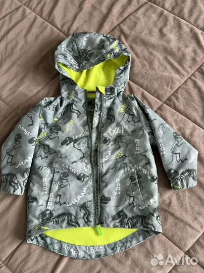 Ветровка на флисе для мальчика