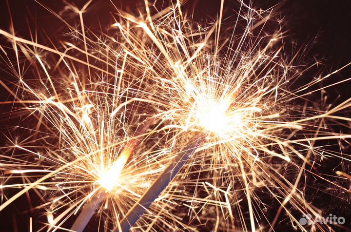 Бенгальские огни 400 мм, упаковка 3 шт