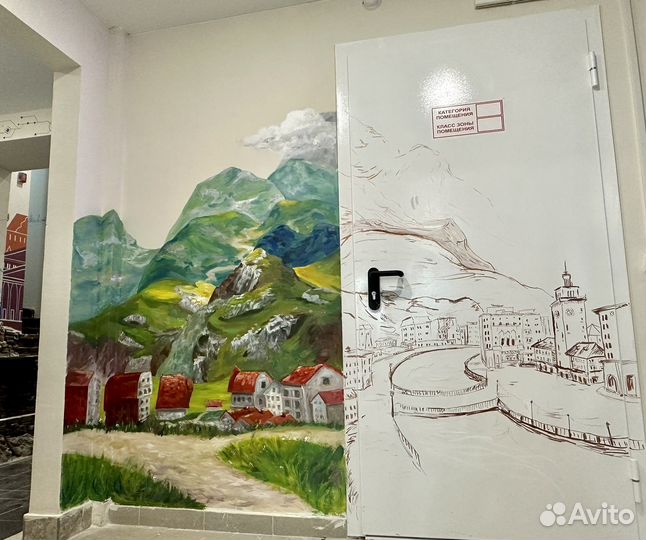 Роспись стен и потолков