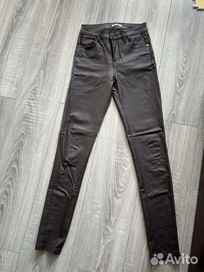 Кожаные джинсы