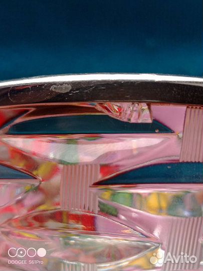 Икорница Хрустальная 6Х10см