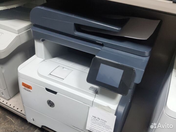 Очень мощный Мфу HP LaserJet M521dw вай фай