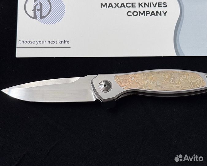 Нож Maxace Perseus mokume