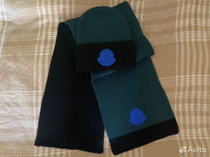 Комплект шапка и шарф Moncler