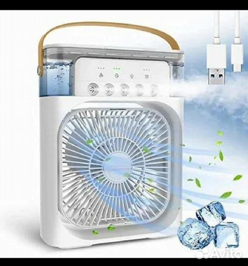 Вентилятор настольный новый