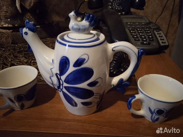 Заварочный чайник гжель