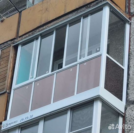 Балкон лоджия остекление