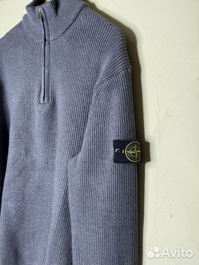 Свитер полузамок Stone island(Оригинал Legit)