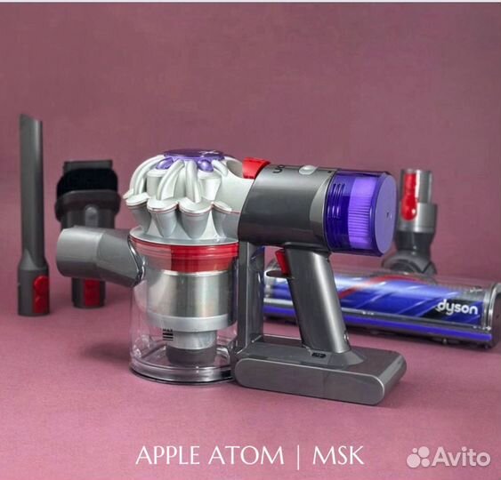 Пылесос Dyson V8 sv25 Silver / Nickel