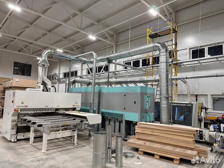 Воздуховоды оцинк., создание систем аспирации