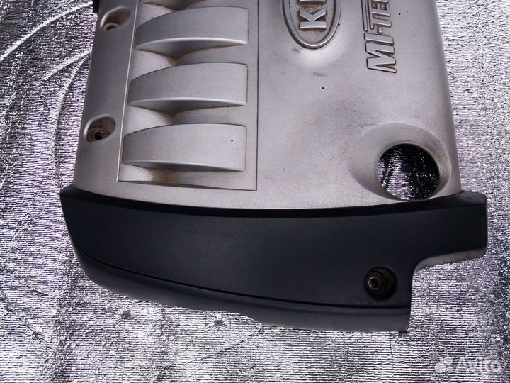 Крышка двигателя Kia Spectra декоративная крышка