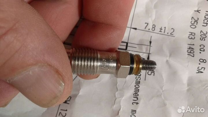 Свечи накаливания Bosch 0 250 201 034