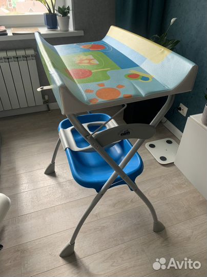 Пеленальный столик с ванночкой cam