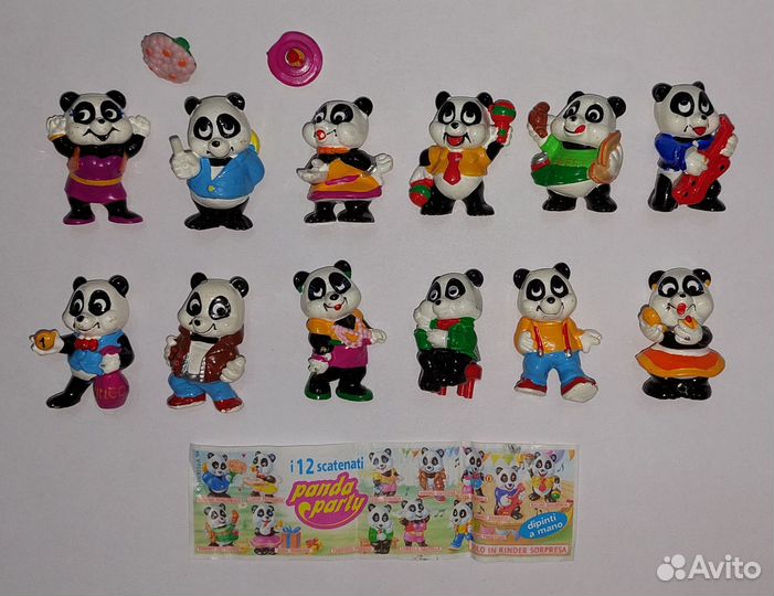Киндер серия Панды 1994г