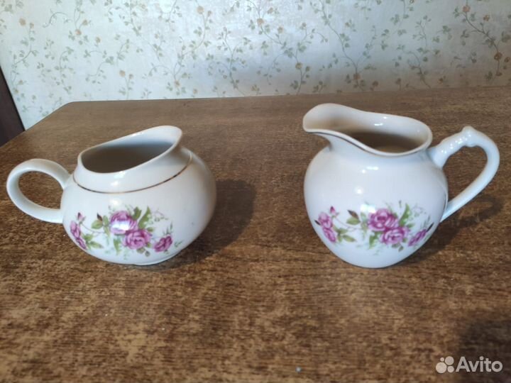 Сливочник-молочник Дулево СССР