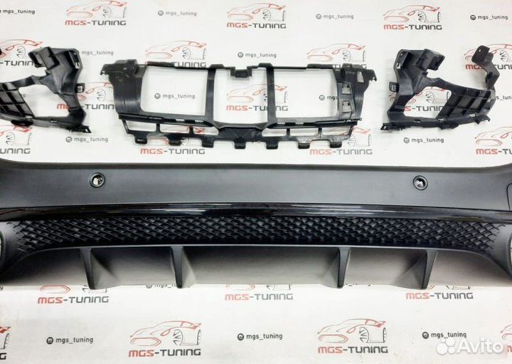 Диффузор с Chrome насадками 63 на GLS-Class X167