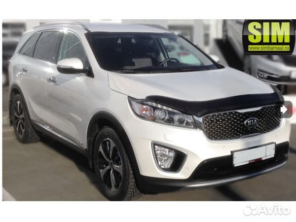 Дефлектор капота Kia Sorento Prime (2014-2018)