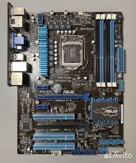 Материнская плата asus LGA1155 P8H77-V