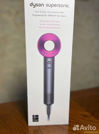 Фен Дайсон Supersonic HD08 Фуксия (Розовый) Malaysia