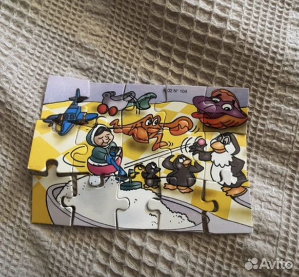 Пазлы киндер