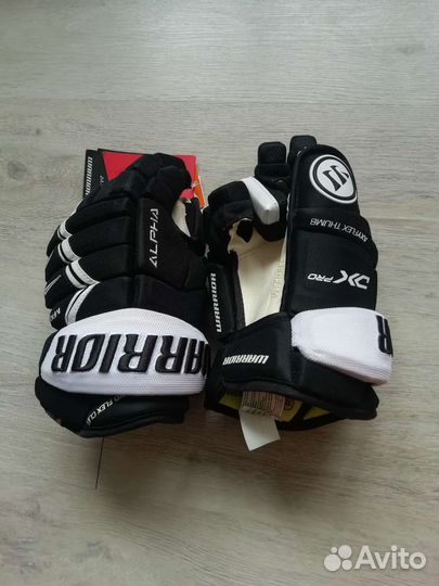 Краги хоккейные warrior DX pro Jr(11)