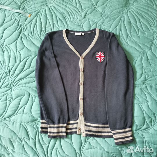 Кофта - кардиган для мальчика, школьный